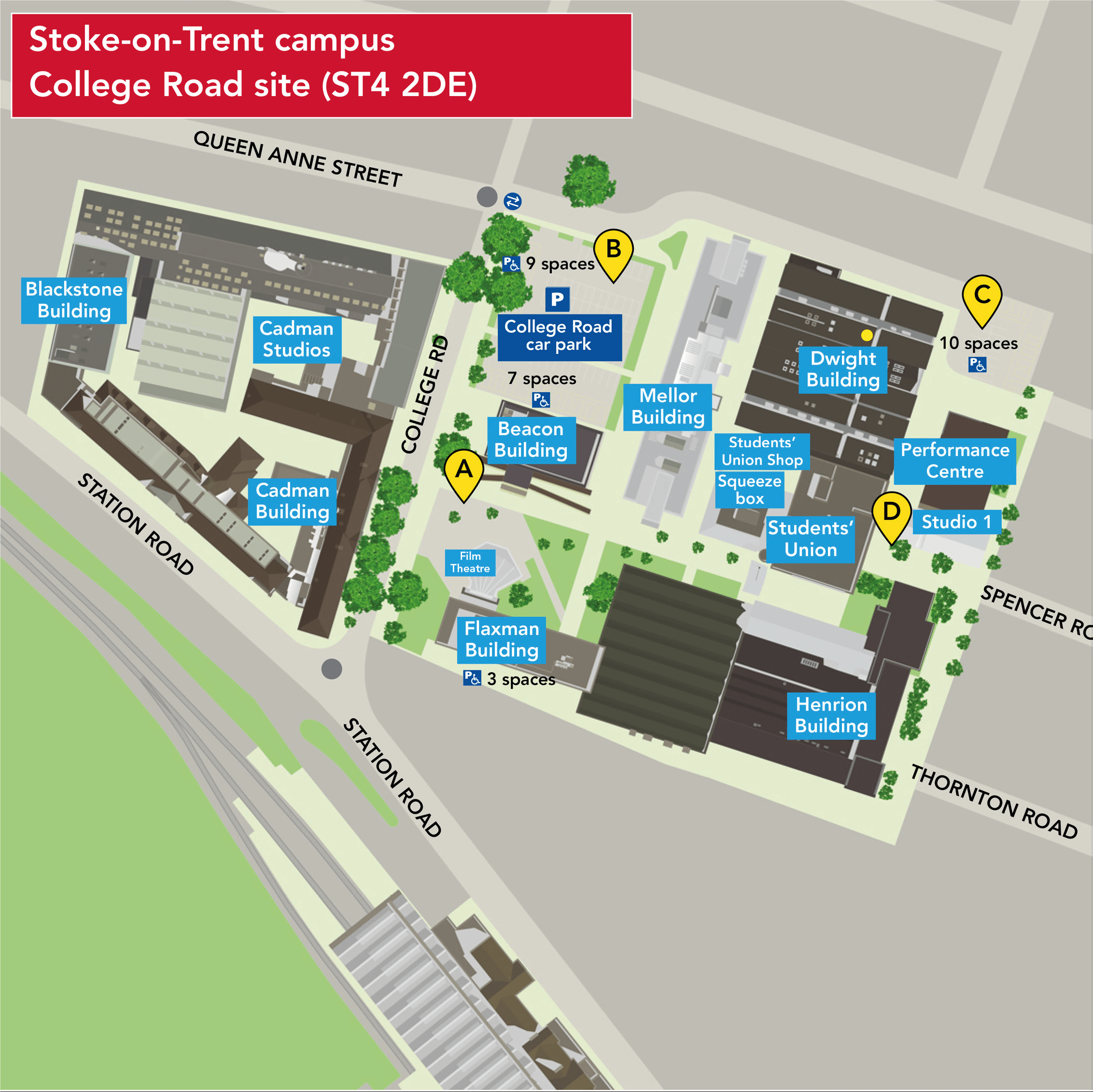 College road car park Appetite