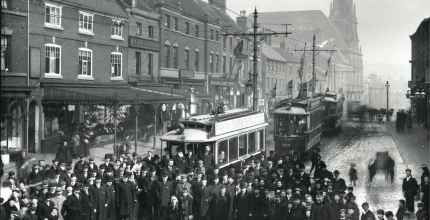 First tram